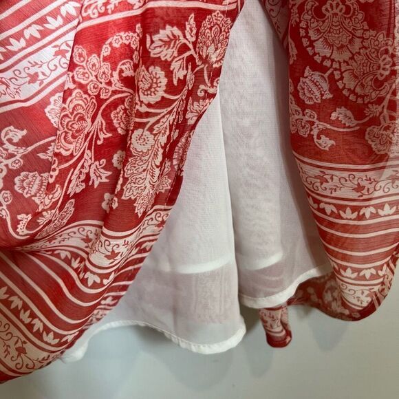 Zara Boho Flowy Coastal Macramé Tassels Maxi Beach Resort Vacation Dress XS / S - Picture 10 of 15